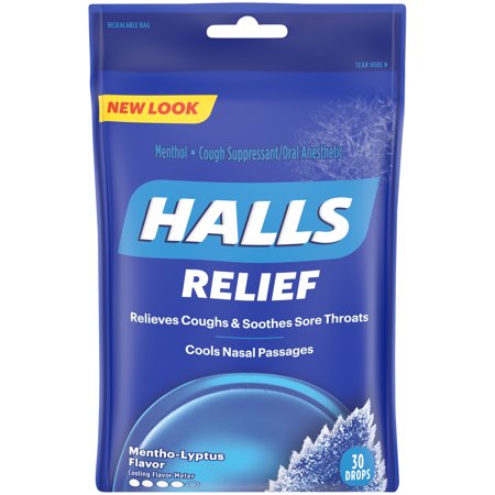 HALLS TRIPLE SOOTHING ACTION