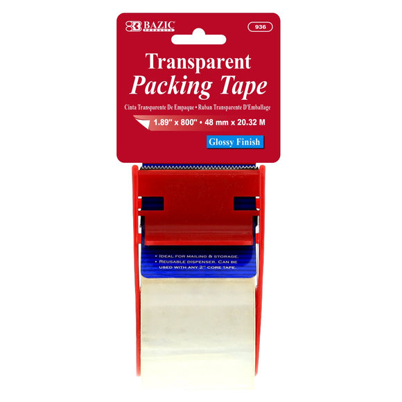 BAZIC PACKING TAPE TRASPARENT 1.89