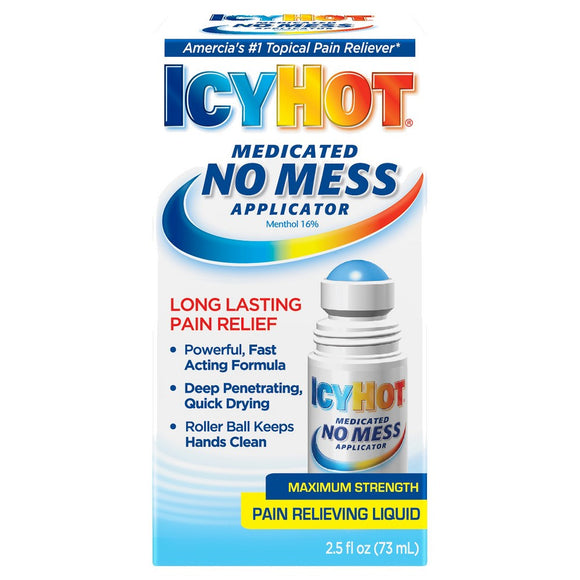 ICY HOT NO MESS ROLL ON 2.5OZ