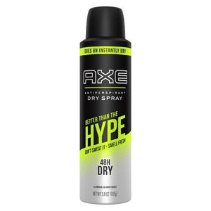 AXE ANTIPERSPIRANT HYPE 48 HRS 3.8OZ
