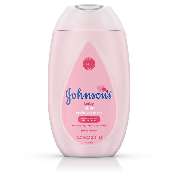 J&J BABY LOTION 10.2OZ