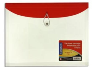 SELECTUM ENVELOP LETTER SIZE ELASTIC STRING 12.75X9.75"