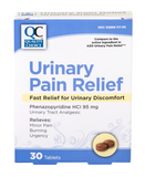 QC URINARY PAIN RELIEF 30 TABLETS