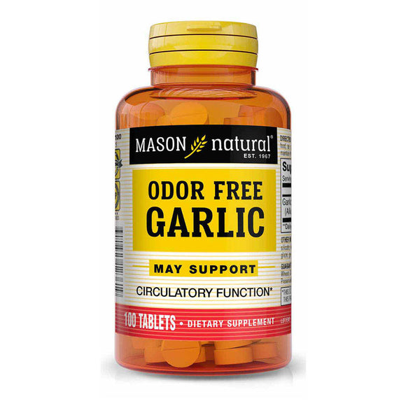 MASON GARLIC ODOR FREE 100 TABLETS
