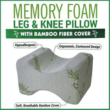 LEG & KNEE MEMORY FOAM BAMBOO