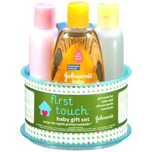 J&J FIRST TOUCH BABY GIFT SET