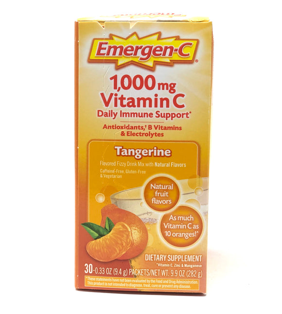 EMERGEN-C TANGERINE 30PCK