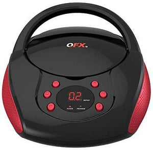 QFX CD PLAYER PORTABLE RADIO