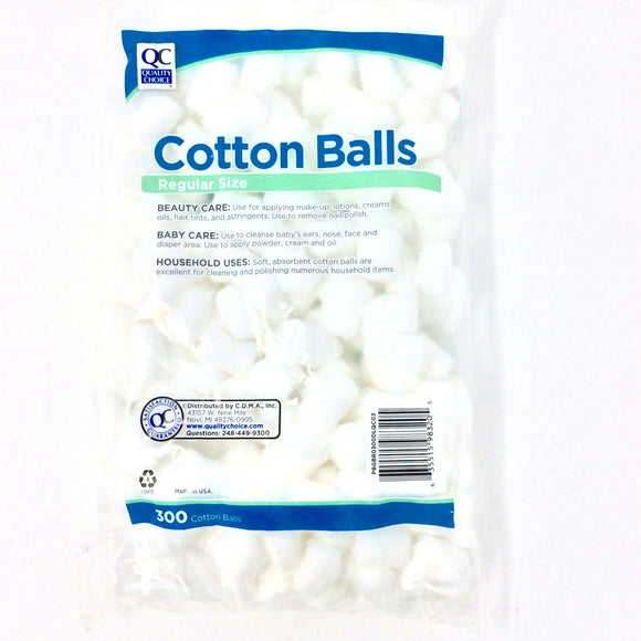 QC COTTON BALLS 300