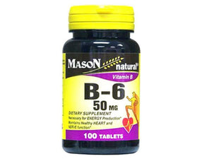 MASON VITAMIN B-6 50 MG 100 TAB