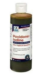 QC POVIDONE IODINE 8OZ